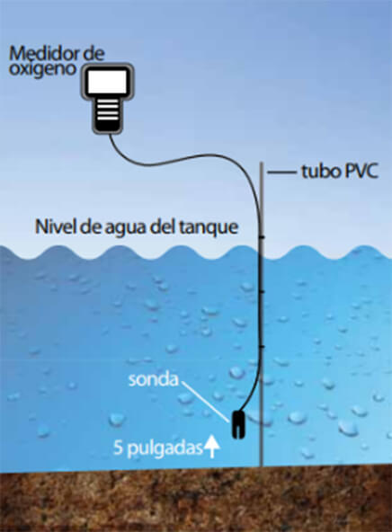 Medición del oxígeno disuelto