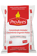 Proaves Concentrado Engorde Proaves Concentrado Iniciador